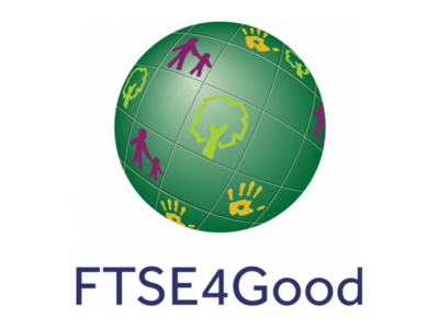 FTSE4Good index for responsible companies logo