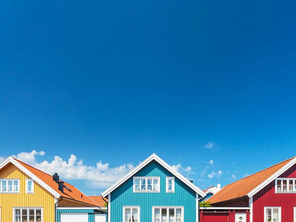 Colorful houses