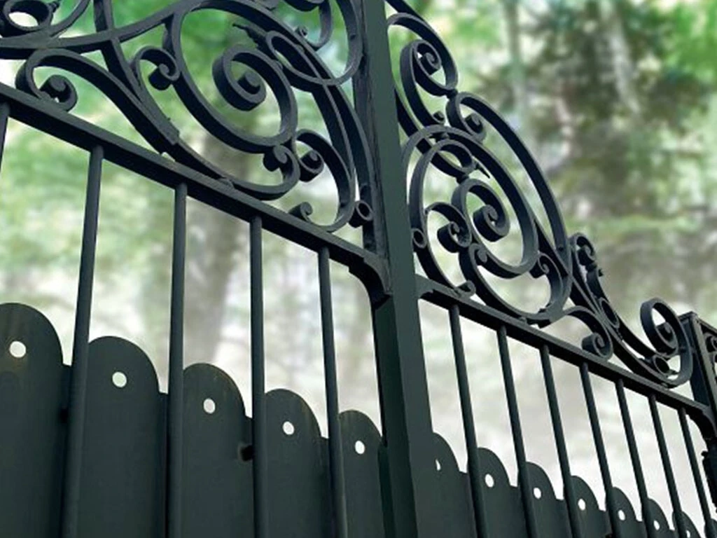 metal door