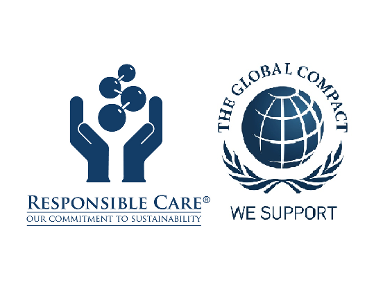 Logo of Responsible Care and The Global Compact